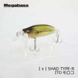 メガバス　アイバイアイシャッド タイプR　I x I SHAD TYPE-R　ITOモロコ