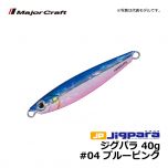 メジャークラフト　ジグパラ　40g　#04 ブルーピンク