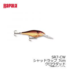 ラパラジャパン　SR7-CW シャッドラップ 7cm クロウダッド