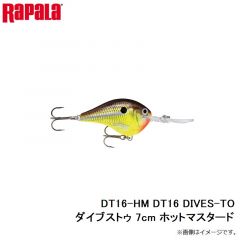 ラパラジャパン　DT16-HM DT16 DIVES-TO ダイブストゥ 7cm ホットマスタード
