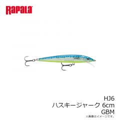 ラパラ　HJ6-GBM ハスキージャーク 6cm GBM グラスブルーミノー