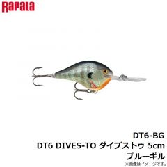 ラパラジャパン　DT6-BG DT6 DIVES-TO ダイブストゥ 5cm ブルーギル