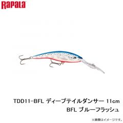 ラパラ　TDD11-BFL ディープテイルダンサー 11cm BFL ブルーフラッシュ