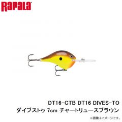 ラパラジャパン　DT16-CTB DT16 DIVES-TO ダイブストゥ 7cm チャートリュースブラウン