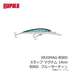 ラパラ　XR20MAG-BSRD Xラップ マグナム 14cm BSRD  ブルーサーディン