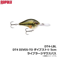 ラパラジャパン　DT4-LBL DT4 DIVES-TO ダイブストゥ 5cm ライブラージマウスバス