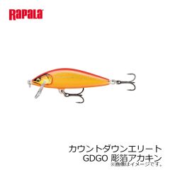 ラパラ　カウントダウンエリート CDE75-GDGO 彫箔アカキン