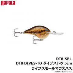 ラパラジャパン　SR8-BB シャッドラップ 8cm ベイビーバス