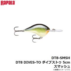 ラパラジャパン　SR8-BB シャッドラップ 8cm ベイビーバス