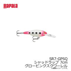 ラパラジャパン　SR7-GPSQ シャッドラップ 7cm グローピンクスクワーレル