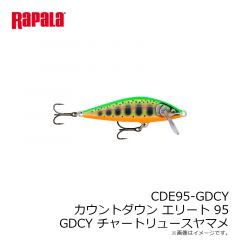 ラパラ　CDE95-GDCY カウントダウン エリート 95 GDCY チャートリュースヤマメ