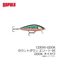 ラパラ　CDE95-GDOK カウントダウン エリート 95 GDOK オイカワ
