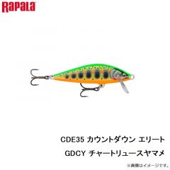ラパラジャパン　CDE35-GDCY カウントダウン エリート 35 GDCY ギルディッドチャートリュースヤマメ