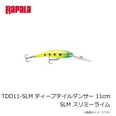 ラパラジャパン　TDD11-SLM ディープテイルダンサー 11cm SLM スリミーライム