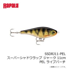 ラパラジャパン　SSDRJ11-PEL スーパーシャドウラップ ジャーク 11cm PEL ライブパーチ