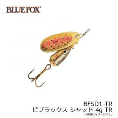 ブルーフォックス　BFSD1-TR ビブラックス シャッド 4g TR