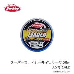 バークレイ　スーパーファイヤーラインリーダー 25m 2.0号 8LB