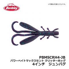 バークレイ（Berkley）　PBMSCRH4-GPM　パワーベイトマックスセント クリッターホッグ　4インチ　グリーンパンプキンマジック　ワーム MaxScent キムケン 木村建太