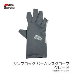 アブ　Abu サンブロック パームレスグローブ グレー M