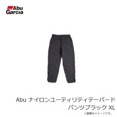 アブ　Abu ナイロンユーティリティテーパードパンツ ブラック XL