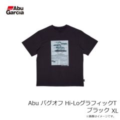 アブ　Abu バグオフ Hi-LoグラフィックT ブラック XL