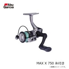アブ　MAX X マックス X スピニング 750 糸付き