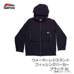 アブ　ウォーターレジスタントフィッシングパーカー ブラック XL