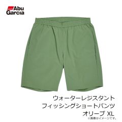 アブ　ウォーターレジスタントフィッシングショートパンツ オリーブ XL