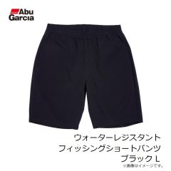 アブ ウォーターレジスタントフィッシングショートパンツ ブラック M 