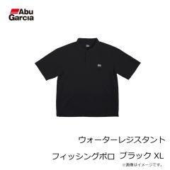 アブ　ウォーターレジスタント フィッシングポロ ブラック XL