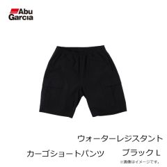 アブ　ウォーターレジスタント カーゴショートパンツ ブラック L
