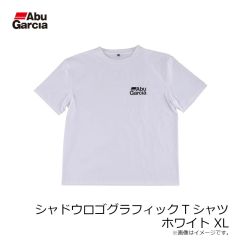 アブ　シャドウロゴグラフィックTシャツ ホワイト M