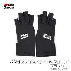 アブ　バグオフ アイスドライUVグローブ ブラック L
