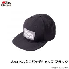 アブ　Abu ベルクロパッチキャップ ブラック
