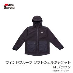 アブ　ウィンドプルーフ ソフトシェルジャケット M ブラック
