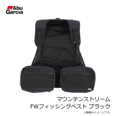 アブ　マウンテンストリーム FWフィッシングベスト ブラック