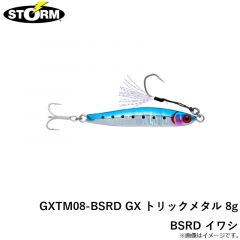 ストーム　GXTM08-BSRD GX トリックメタル 8g BSRD イワシ