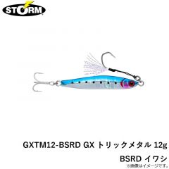 ストーム　GXTM12-BSRD GX トリックメタル 12g BSRD イワシ