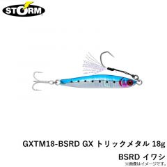 ストーム　GXTM18-BSRD GX トリックメタル 18g BSRD イワシ