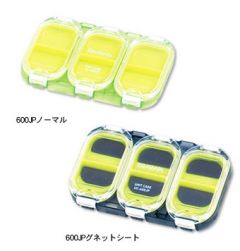 ダイワ(グローブライド)  UC-600JP  防水ユニットケース6コマ分け(浅底)  浅底　マグネットシート  クリアースモーク