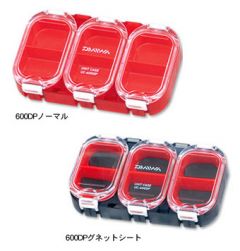 ダイワ(グローブライド)  UC-600DP  防水ユニットケース6コマ分け(深底)  深底　マグネットシート  クリアースモーク