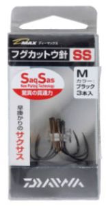 ダイワ(グローブライド)    D-MAX フグカットウ針SS  Ｌ  ブラック