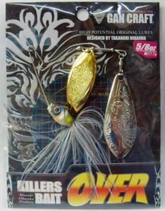 ガンクラフト    キラーズベイトオーバー　5/8oz  5/8oz  #10SB　ブラックチャート