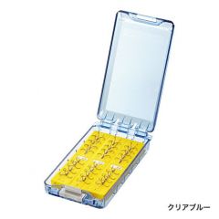 シマノ  CS-341P  鮎鈎クイックモバイルケース  140x73x28mm  クリアブルー