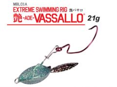 マグバイト    スイミングリグ 艶バサロ (アデバサロ)　21g  21g  SL　銀ラメ