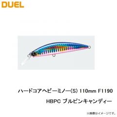 ハードコア ヘビーミノー(S) 110mm F1190-HGCI ヒラメゴールドチャート
