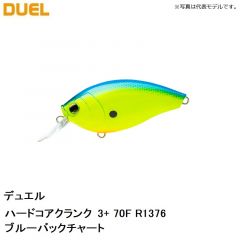 デュエル　ハードコアクランク3+ 70F R1376 ブルーバックチャート