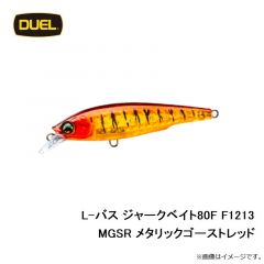 デュエル　L-バス ジャークベイト80F F1213-GSAY ゴーストアユ