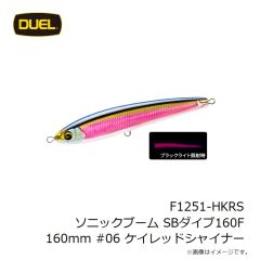 デュエル　F1250-HIW ソニックブーム SBダイブ130F 130mm #01 イワシ