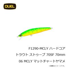 デュエル　F1289-GRYM ハードコア トラウト ストゥープ 50SF 50mm 01 GRYM アカキンヤマメ